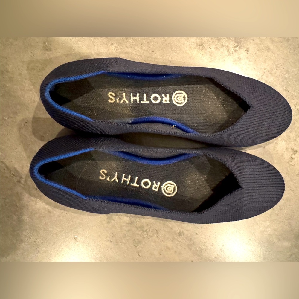 Rothy’s Navy Flat 6.5